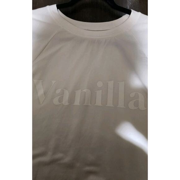 The Drop Amazon Ecru Sweater DRESS Side Slit Vanilla Size Medium Relaxed Casual - Picture 8 of 13